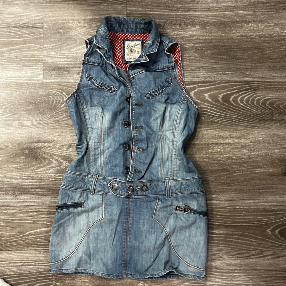 Shane jeans Blue Denim Mini Dress